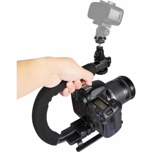 PULUZ U/C Shape Portable Handheld DV Bracket Stabilizer Kit For SLR Cameras & Home DV Camera Photography Benro Gimbal Dslr