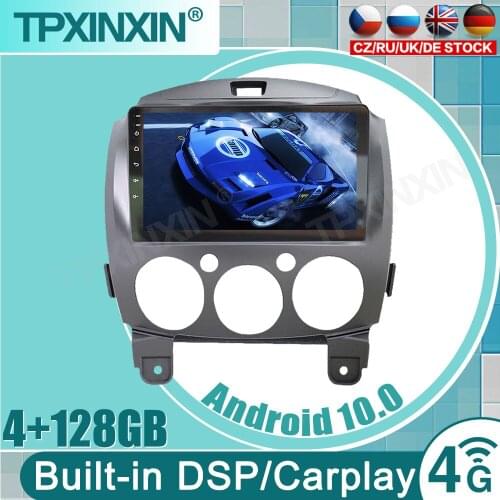 PX6 For Mazda 2 2010-2012 Android Car Stereo Car Radio with Screen 2 DIN Radio DVD Player Car GPS Navigation Head Unit