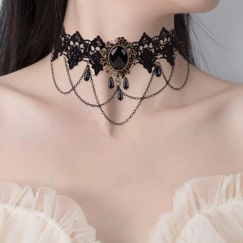 Sexy Necklace BDSM Bondage Lace Adult Games Slave Restraints Sex Tools for Sale Adult Sexy Toys sm Games Sex Toys for Couples