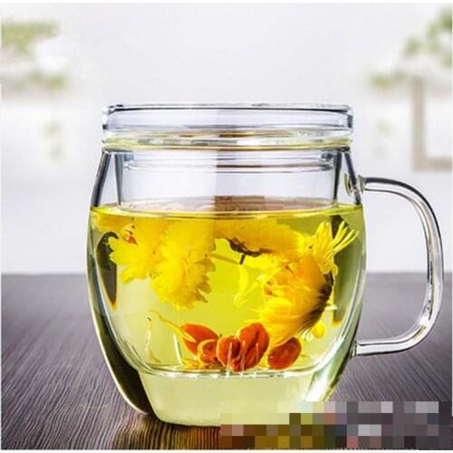 Heat Resistant Glass cup,teapot with lid filter/strainer,coffee,Home office Dinkware,pu'er/Dahongpao/Milk oolong/white tea Cha