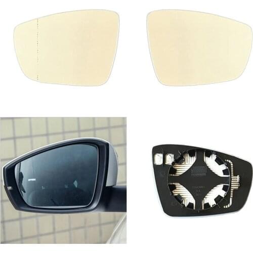 Car Replacement Left Right Heated Wing Rear Mirror Glass for 14 VW Polo Lavida Gran Lavida Cross Lavida 6R0 857 521 6R0 857 522