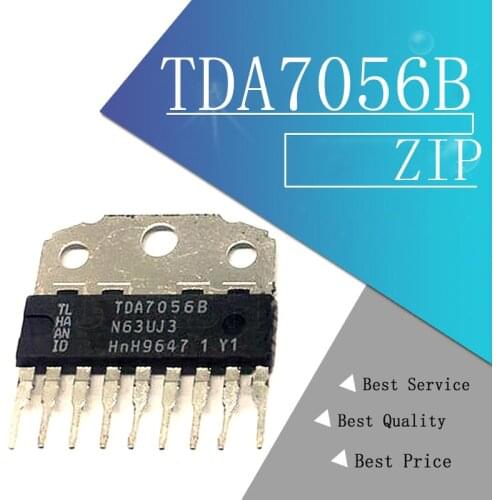 10pcs/lot original Manifold TDA7056B TDA7056A TDA7056 audio amplifier ZIP In Stock