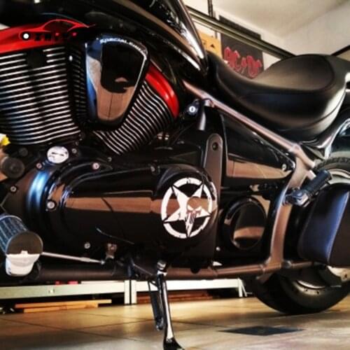 13x13CM Motorcycle Stickers Sugar Skull Punisher Pentacle Fuel Tank Cap Car Sticker And Decals Vinyls Auto Styling Decoration