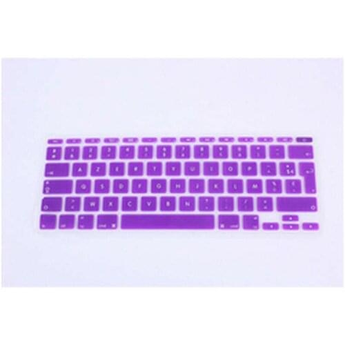AZERTY French Euro EU UK keyboard cover for Apple macbook Air 11" 11.6 Inch Protective Film for mac book laptop Skin