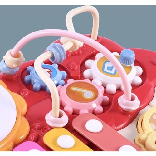 Childrens Simulated Keyboard Real Scene Educational Toy with Stand Portable Musical Toys A2UB