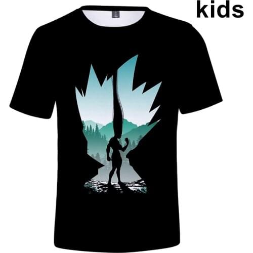 3 to 14 years kids t shirt Anime Hunter X Hunter 3d print t-shirt boys girls fashion harajuku t shirts tee children clothes