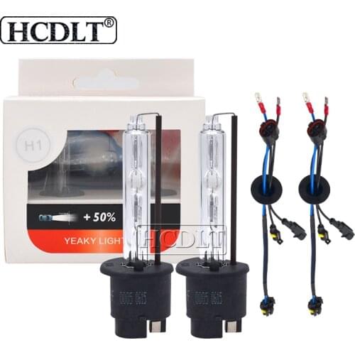 HCDLT Original 35W Yeaky 4500K 5500K 6500K Xenon H1 H7 H11 H3 HB3 9005 HB4 9006 D2H Xenon HID Bulb Car Headlight Yeaky Bulb Lamp