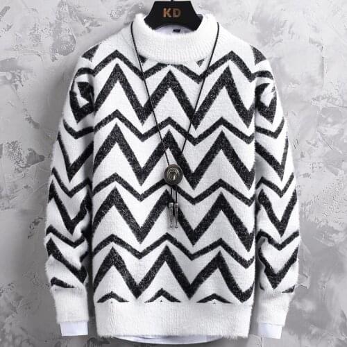 Men 2021 New Cashmere Sweater Winter Thick Warm Mens Christmas Jumper Turtleneck Male Pullovers Sweaters Fashion pull homme