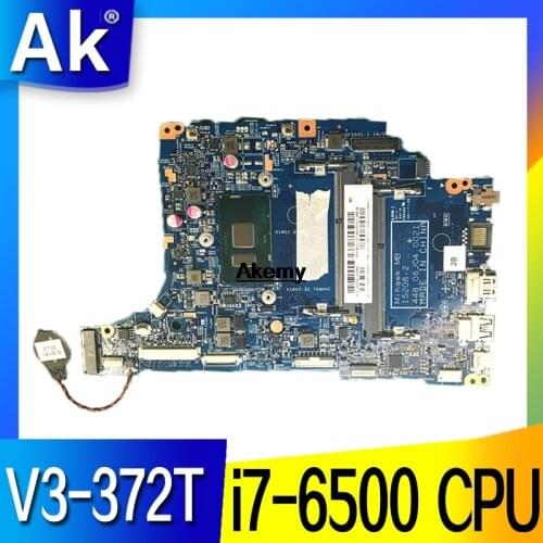 NBG7C11001 NB.G7C11.001 For Acer aspire V3-372 V3-372T Laptop Motherboard 15208-2 448.06J04.0021 SR2EZ i7-6500U CPU