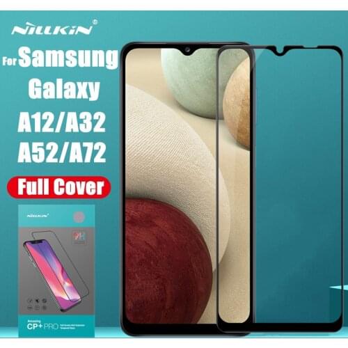 Nillkin Anti-Explosion CP+ Pro Full Cover Screen Protector Tempered Glass for Samsung Galaxy A12 A32 A42 A52 A72 5G 4G