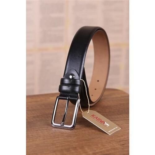 3.5 cm Black Original Leather Belt