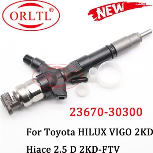 ORLTL Injection 23670-0L010 23670-0L010 095000-7760 Diesel Fuel Injector 23670-30300 23670-30240 For Toyota HIACE HILUX 2.5D