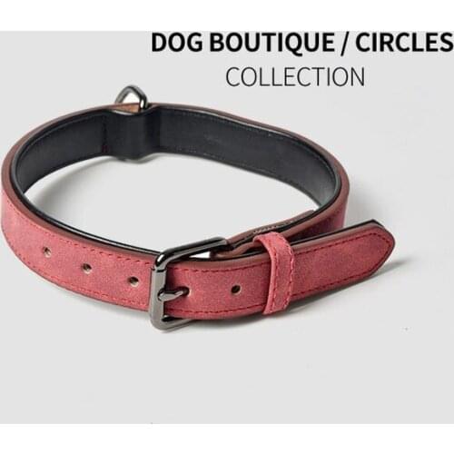 Pet Collar, Dog Collar, Traction Collar, Adjustable Dog Training Collar for Large Dogs
