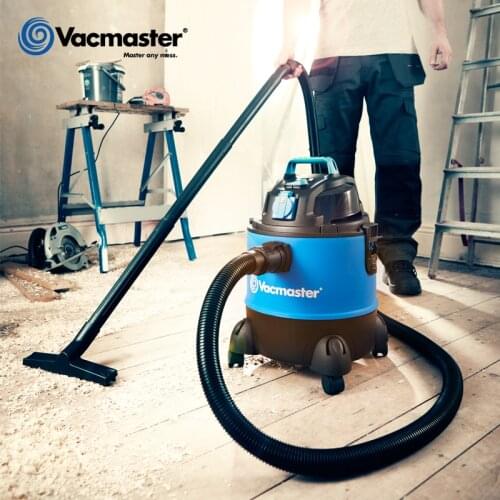 Vacmaster Vacuum Cleaner With Power Tool Socket, 18KPa, 1250W, Wet Dry Vacuums, Blower, Garage Vacuum Cleaner for Workshop