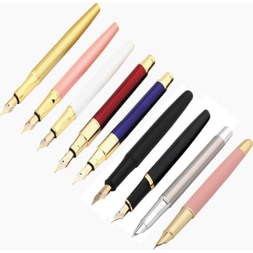 23 various styles High quality Baoe Colour Medium and Fine Fountain Pen school Student office stationery New