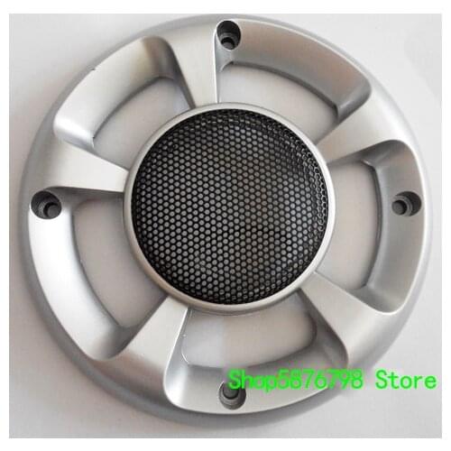 2pcs 4"inch silver white Speaker grille car speaker net cover Decorative circle