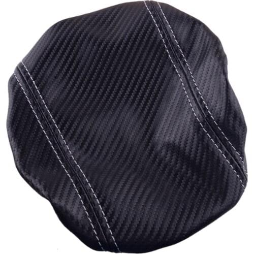 Car Carbon Fiber Style Central Console Armrest Box Lid Cover PU Leather Fit For Toyota Corolla 2019 2020 2021