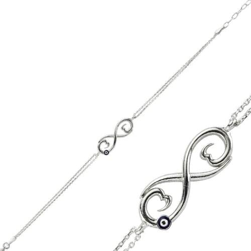 Tevuli 925 Sterling Silver The Genres Change Sozsuzluk womens bracelet