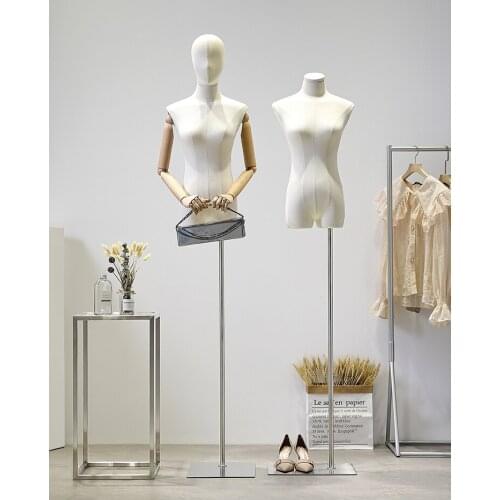 New Arrival Fabric Facial Mannequin With Mouth and Nose Facial Features Model Hot Sale