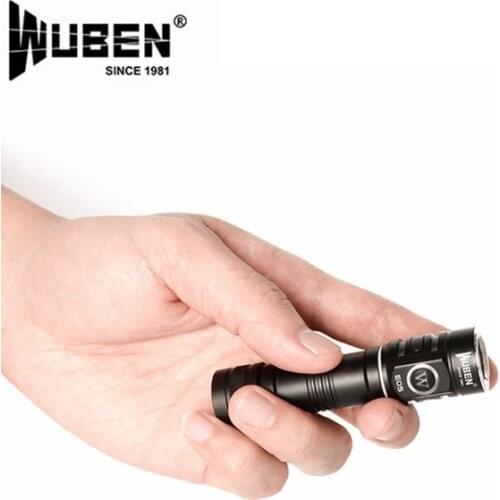 WUBEN E05 900 Lumens Mini Flashlight CREE XP-L2 LED included 14500 battery