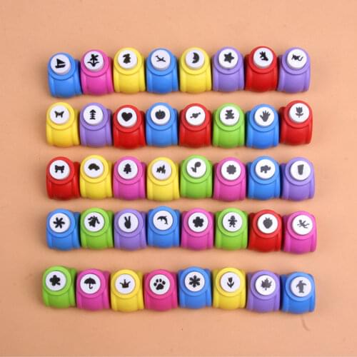 1Pcs New Mini Scrapbook Punches Handmade Cutter Card Craft Calico Printing DIY Flower Paper Craft Punch Hole Puncher Shape