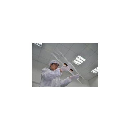 70 inches Capacitive Interactive Multi Touch Foil Film through galss shop, 4 points touch film Side/Bottom Tail