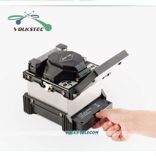 Dvp765 smart color fusion splicer machine with English Russia Arabic Spanish French splicing machine