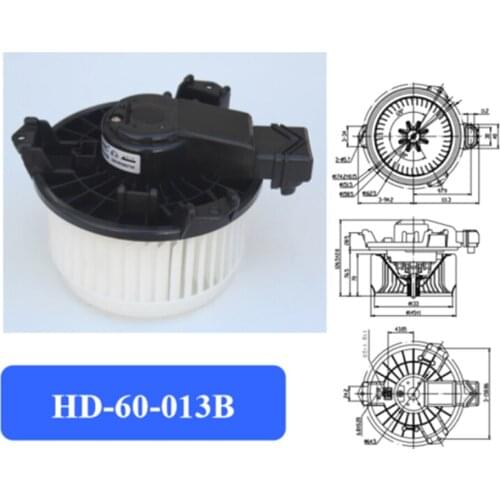 Automotive air conditioning blower motor / Electronic fan/motor / yaris blower motor