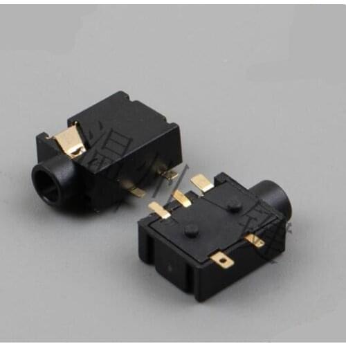 Free shipping 10Pcs PJ-365 3.5mm Female Audio Connector 5 Pin SMT SMD Stereo Headphone Jack PJ-365
