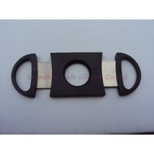 Free Shipping DHL/FEDEX Wholesale 200pcs/lots Very Nice Pocket Stainless Steel Cigar Cutter Knife Double Blades