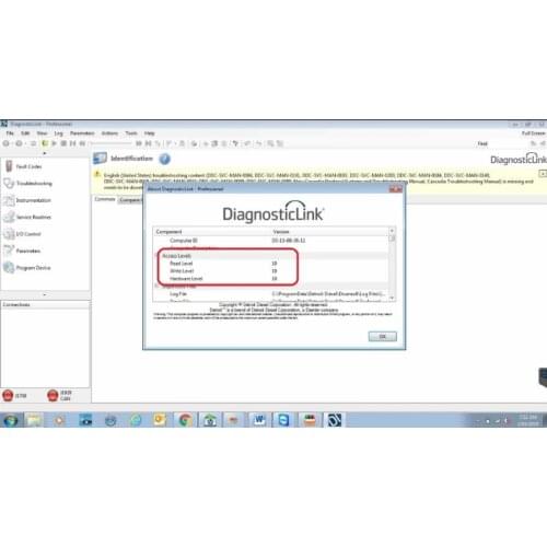 Detroit Diesel Diagnostic Link 8.13 SP3 DDDL -Pro Level 10,10,10 + Additional Features and GRAYED Parameters Support