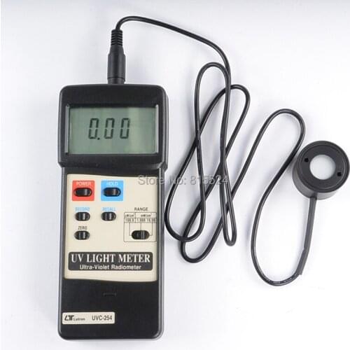 UVC-254 UVC-254A Ultraviolet Spectrophotometer UVC254 UVC254AUltraviolet Irradiation Meter Uv Intensity Meter