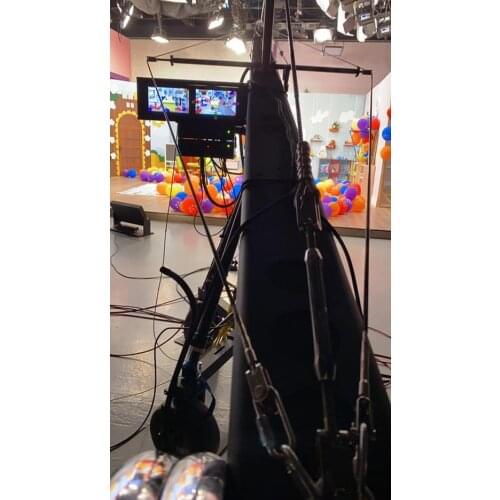 Stanton Jimmy Jib Camera Crane Super Plus with Three Wheel Dolly