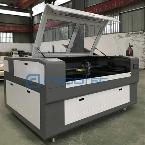Gold Mark wood acrylic cloth glass laser cutter engraver 80w 100w 150w ruida 6445g controller 1390 co2 laser cutting machine