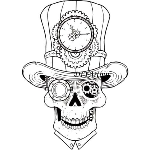 Steampunk Vintage Metal Cutting Dies DIY Scrapbooking Card Stencil Paper Cards Album Decoration Layering Dies