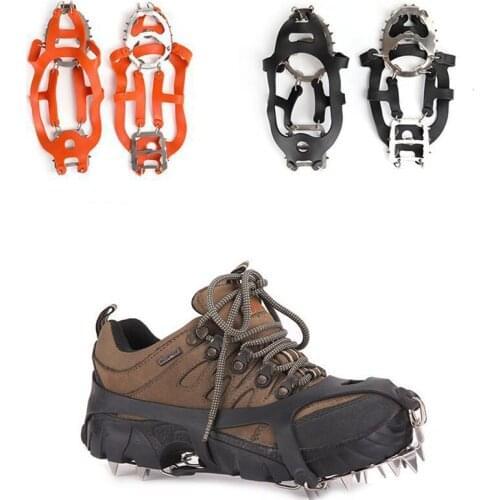 Anti-Slip Crampons Shoe Cover Manganese Steel Chains for Boots Shoes Men Women Drop Shipping