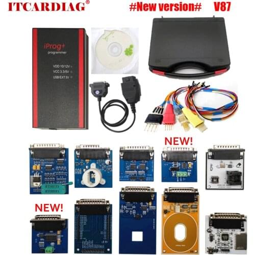 #New Version# Iprog Pro V85 Software Link Support IMMO + Mileage Correction + Airbag Reset Replace Carprog/Digiprog/Tango