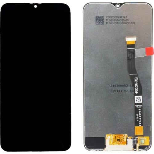 Original AMOLED For SAMSUNG Galaxy M20 M205 M205F SM-M205F/DS LCD Display Touch Screen Digitizer Assembly For SAMSUNG M20 LCD