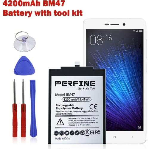 Perfine Xiaomi Redmi 3S Phone Batteries
