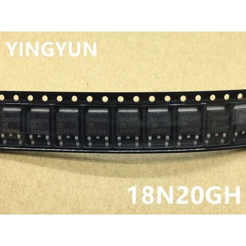 10pcs/lot 18N20GH FQD18N20 DV218N20 LP18N20 18N20 TO-252 200V 18A