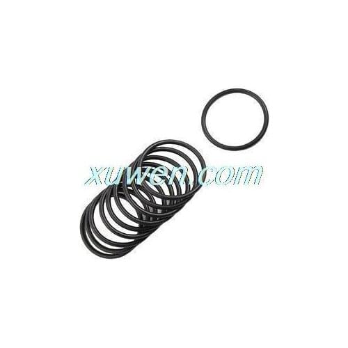 10 Pcs Mechanical Black NBR O Rings Oil Seal Washers 70mm x 5mm x 60mm