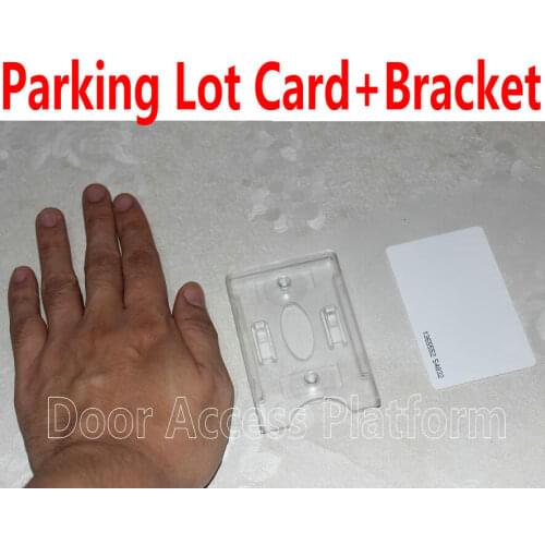 200 pcs of 1 Car Window Card +1 Transparent PVC Card bracket Long Range 6 Meter Reading card Parking system car access control