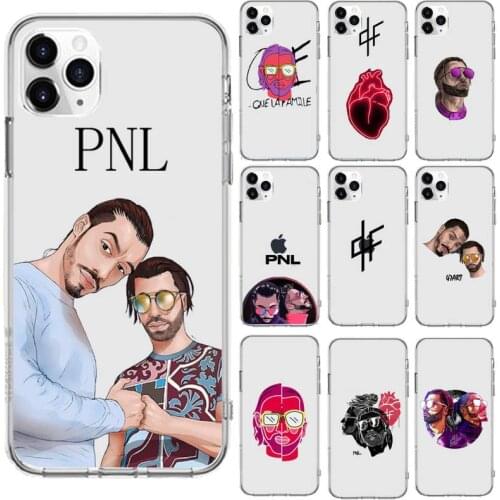 Star PNL Rapper singer Phone Cases Transparent for iPhone 6 7 8 11 12 s mini pro X XS XR MAX Plus se cover funda shell