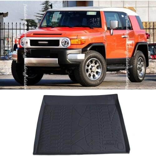 For Toyota FJ CRUISER 2007-2014 All Weather TPO water proof trunk protector mat carpet mat Cargo Floor Mat Car Accessories