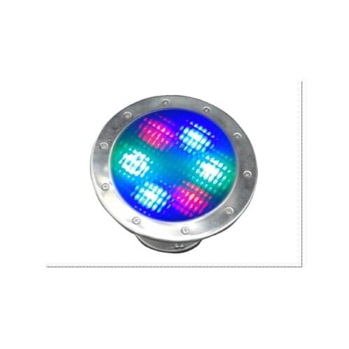 IP68 stainless steel 12v 6w rgb led under sea water lamp led pool lighting life>50,000hrs CE&ROHS max. install in depth of 20m