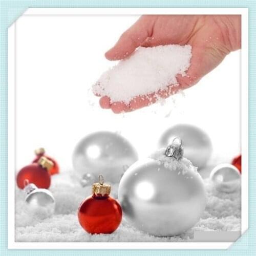 FAKE MAGIC INSTANT SNOW FLUFFY SUPER ABSORBANT DECORATIONS FOR CHRISTMAS WEDDING 20Gram SS-01