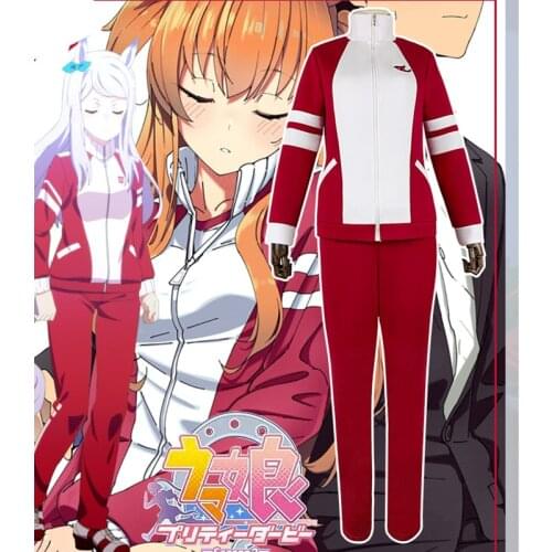 Anime Uma Musume Pretty Derby Cosplay Costume Silence Suzuka Special Week School Uniform Women Sportswear Suit