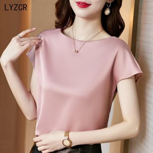LYZCR Short Sleeve Shirts For Women
