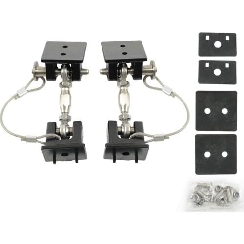 Newest Hood Engine Lock Bracket Latches Buckle Holder Catch Anti-Theft Key Metal ABS For Jeep Wrangler jk 07 Up Car Accessories