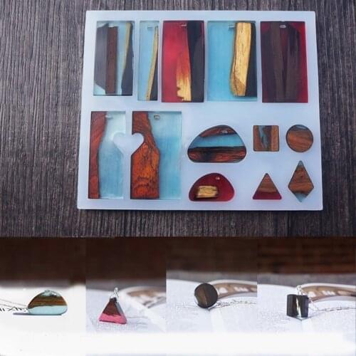 Pendant Silicone Mould DIY Resin Decorative Craft Jewelry Making Mold Epoxy Resin Molds
